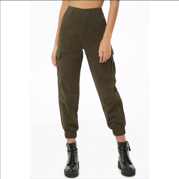 forever 21 cargo pants for women